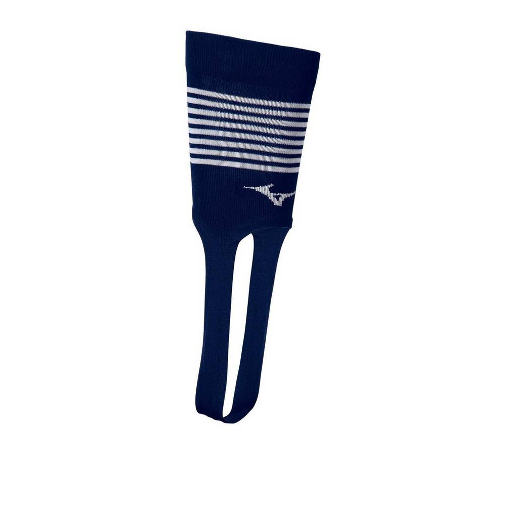 Mizuno Hay Day Performance Stirrup - Erkek Çorap - Lacivert Türkiye (TKZIQB-862)